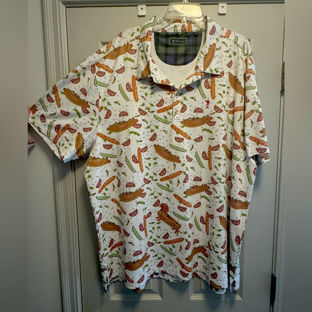 William Murray 3X golf polo
